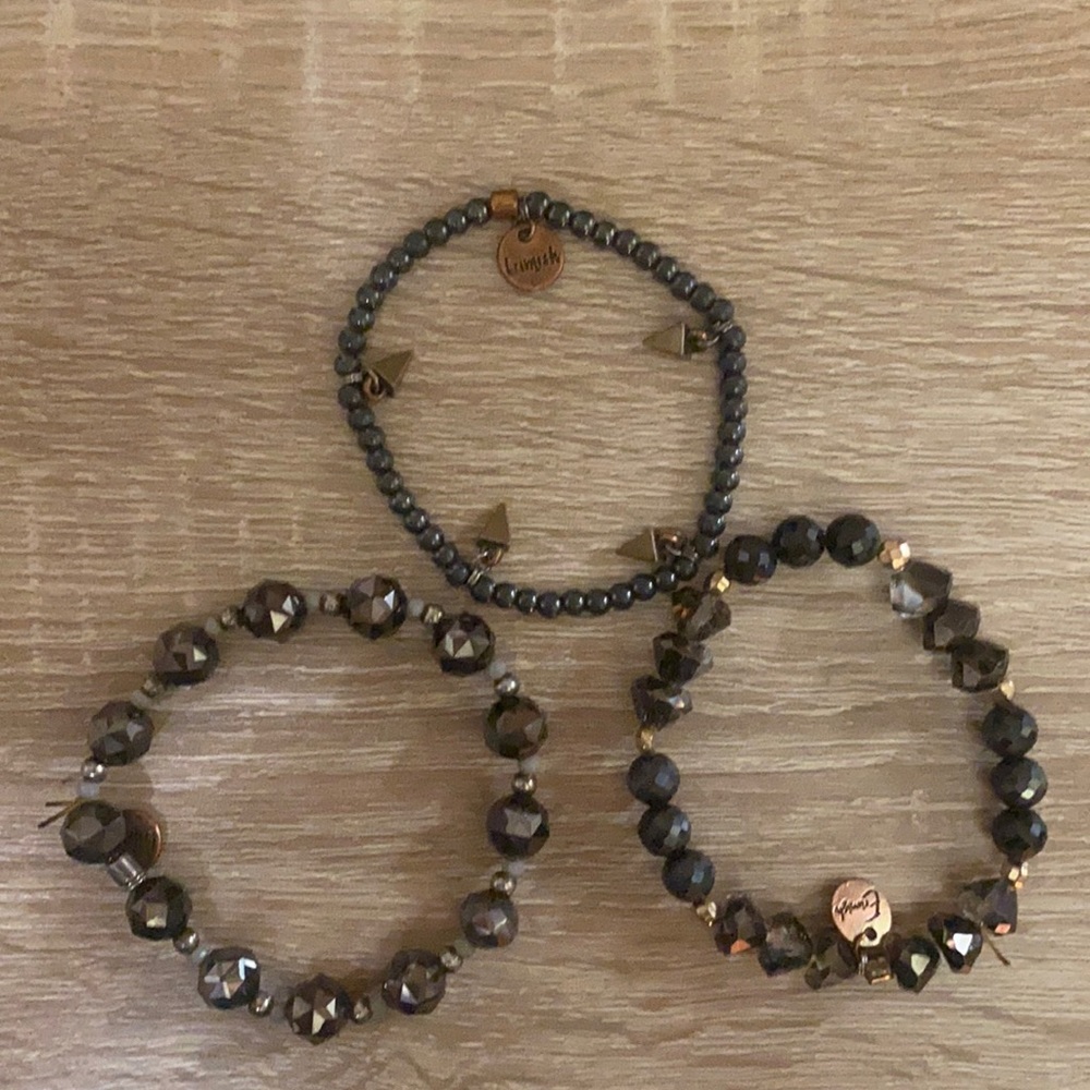 Set of 3 Ermish Bracelets